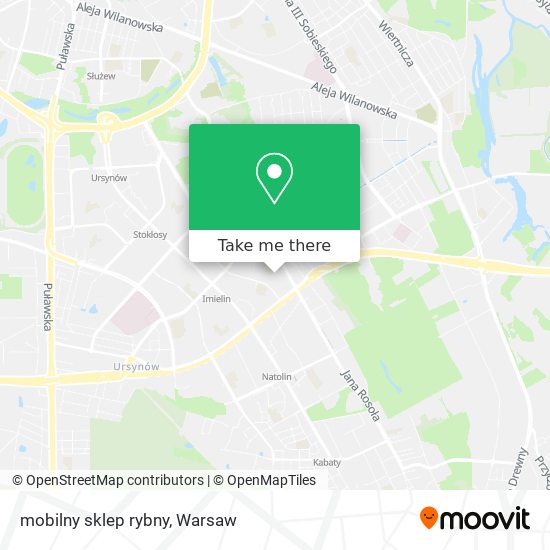 mobilny sklep rybny map