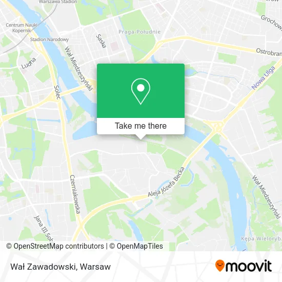 Wał Zawadowski map