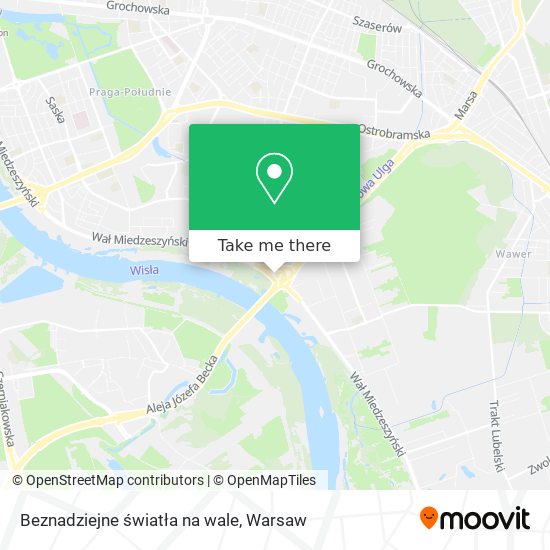 Beznadziejne światła na wale map