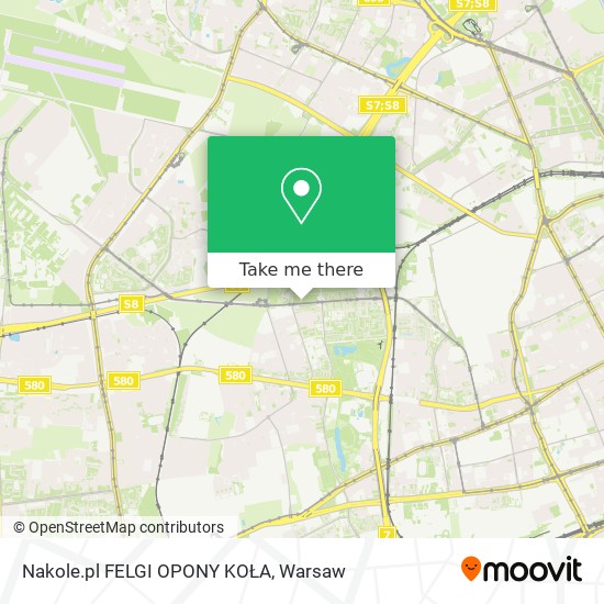 Nakole.pl FELGI OPONY KOŁA map