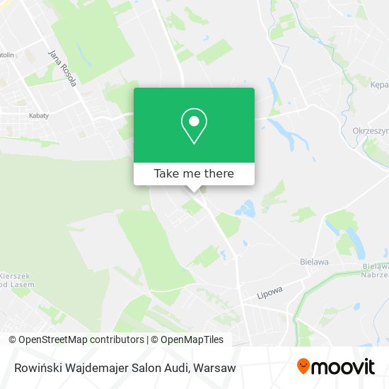 Rowiński Wajdemajer Salon Audi map