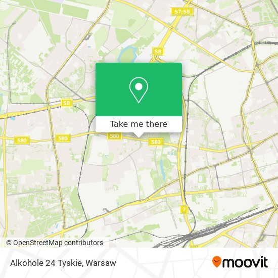 Alkohole 24 Tyskie map