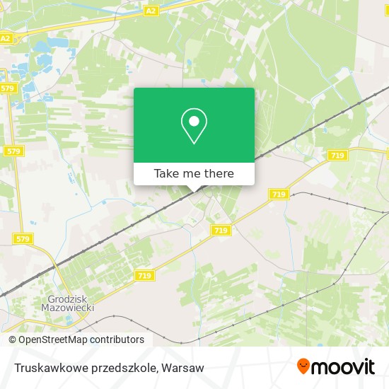 Truskawkowe przedszkole map