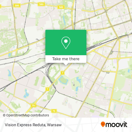 Vision Express Reduta map