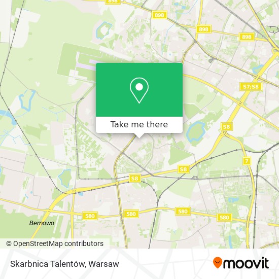 Skarbnica Talentów map