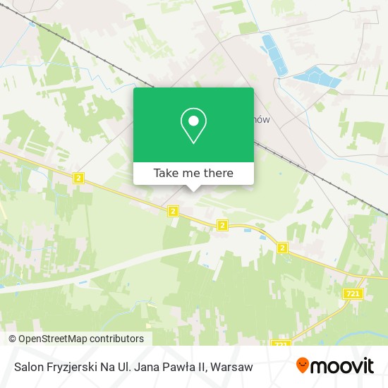 Salon Fryzjerski Na Ul. Jana Pawła II map