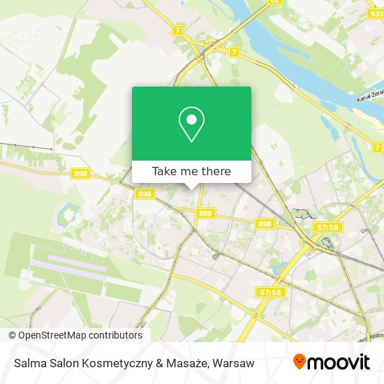 Карта Salma Salon Kosmetyczny & Masaże