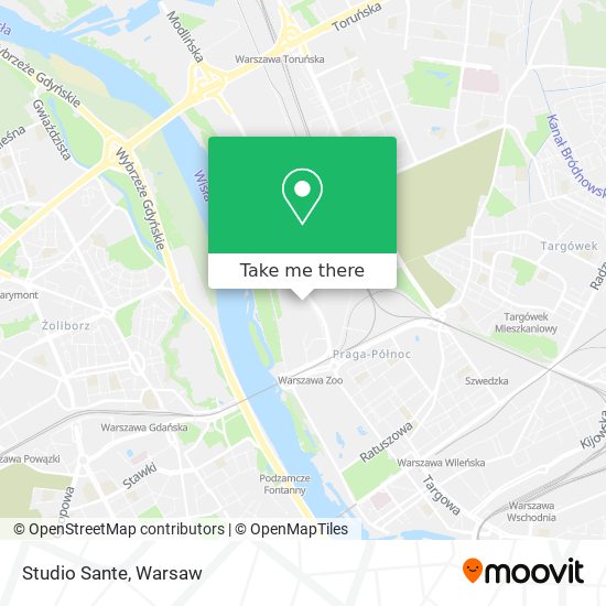 Studio Sante map