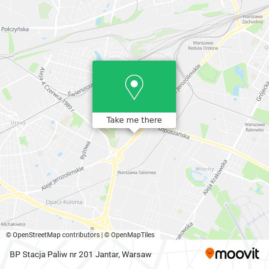 BP Stacja Paliw nr 201 Jantar map