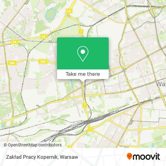 Zakład Pracy Kopernik map