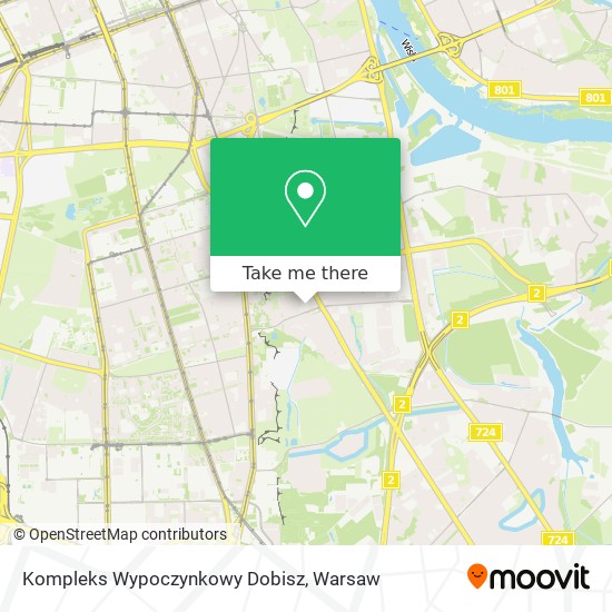 Kompleks Wypoczynkowy Dobisz map