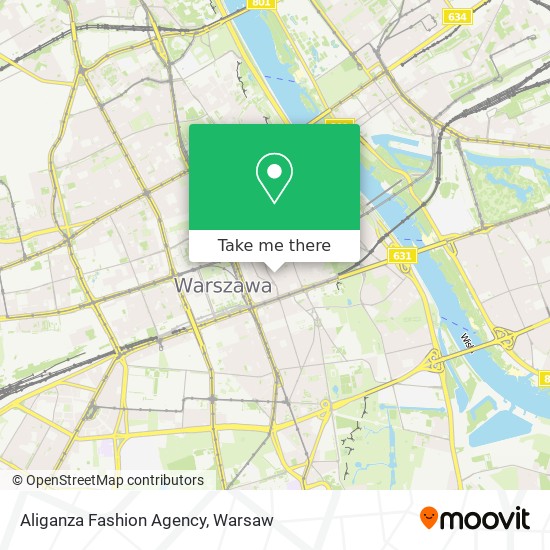 Aliganza Fashion Agency map