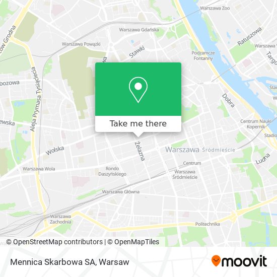 Mennica Skarbowa SA map