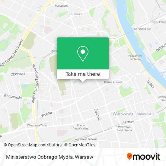 Ministerstwo Dobrego Mydła map