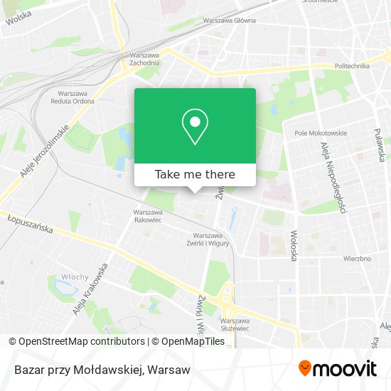 Bazar przy Mołdawskiej map