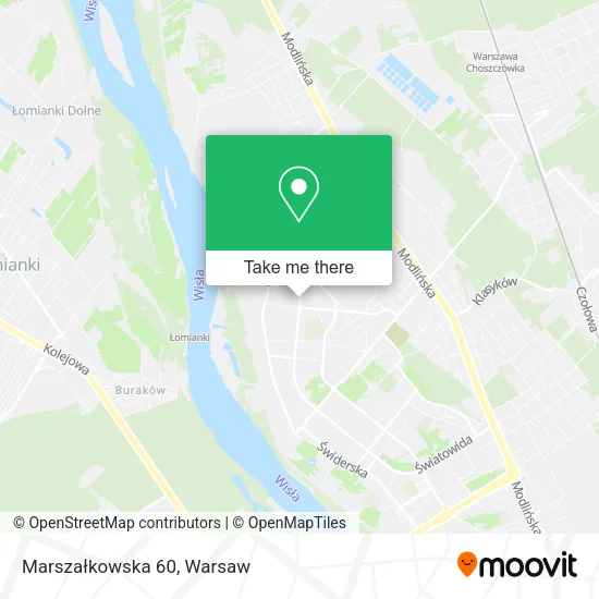Marszałkowska 60 map