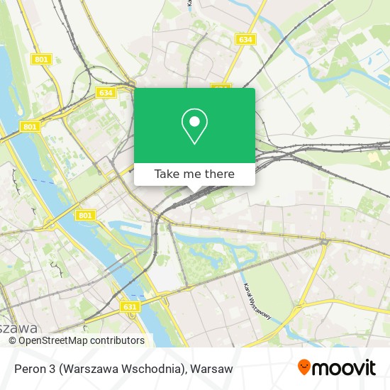 Peron 3 (Warszawa Wschodnia) map