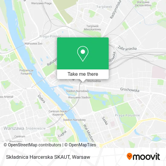 Składnica Harcerska SKAUT map