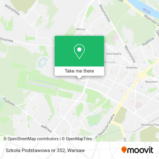 Szkoła Podstawowa nr 352 map