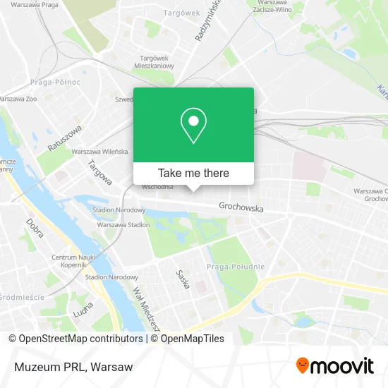 Muzeum PRL map