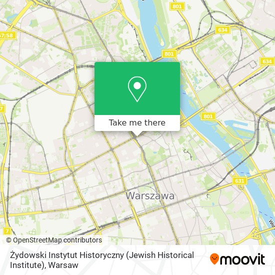 Żydowski Instytut Historyczny (Jewish Historical Institute) map