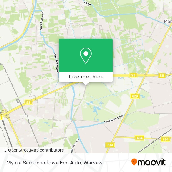 Myjnia Samochodowa Eco Auto map