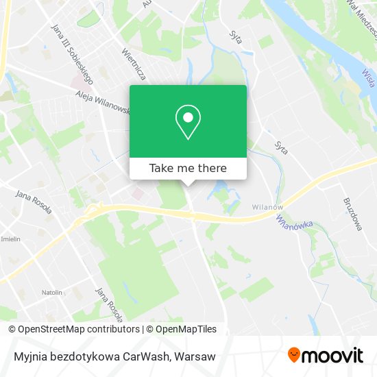 Myjnia bezdotykowa CarWash map