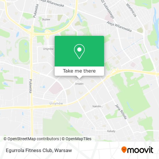 Egurrola Fitness Club map