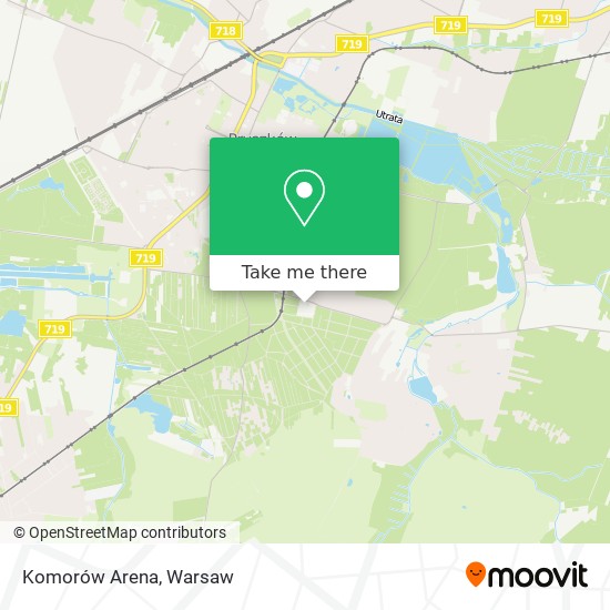 Komorów Arena map