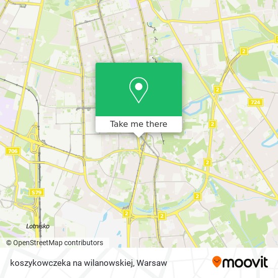 koszykowczeka na wilanowskiej map