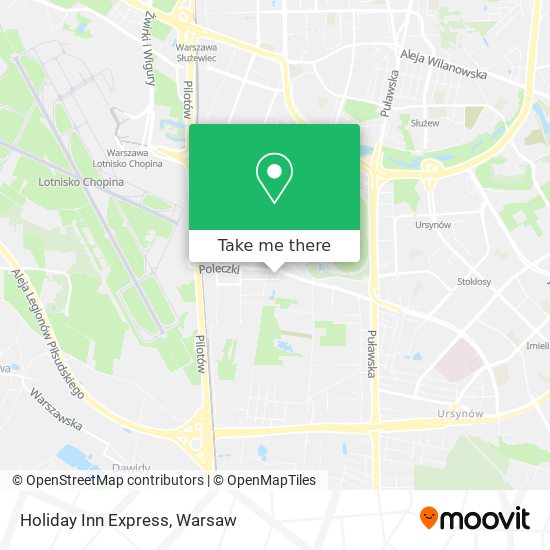 Holiday Inn Express map