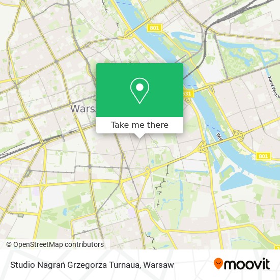 Studio Nagrań Grzegorza Turnaua map