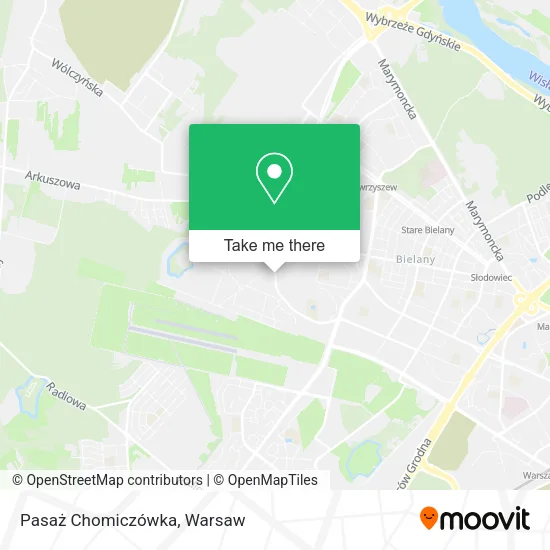 Карта Pasaż Chomiczówka