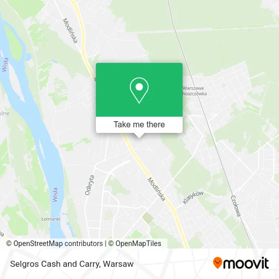 Selgros Cash and Carry map