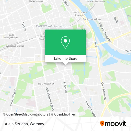 Aleja Szucha map