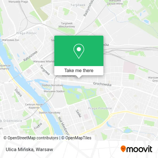 Ulica Mińska map