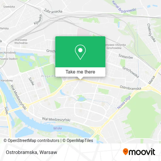 Ostrobramska map