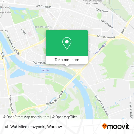 ul. Wał Miedzeszyński map