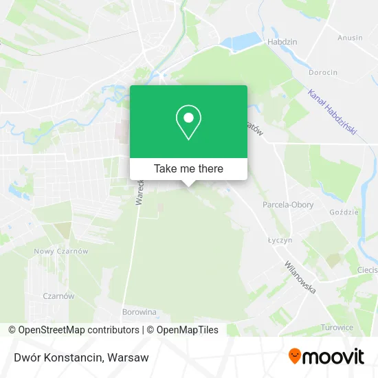 Карта Dwór Konstancin