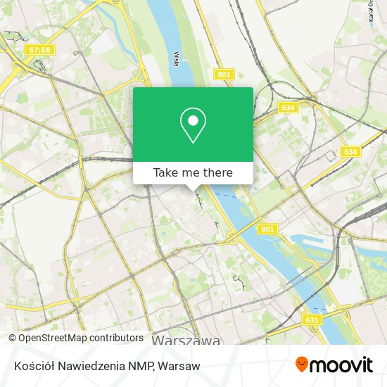 Kościół Nawiedzenia NMP map