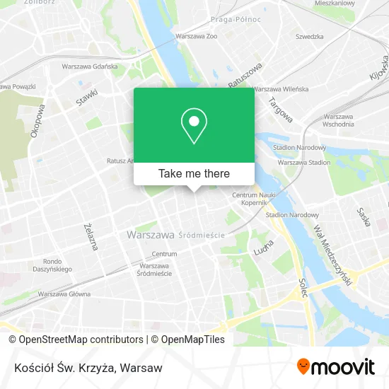 Kościół Św. Krzyża map
