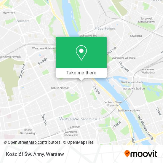 Kościół Św. Anny map