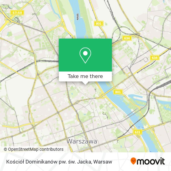 Kościół Dominikanów pw. św. Jacka map