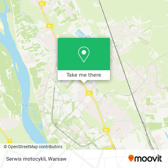 Serwis motocykli map