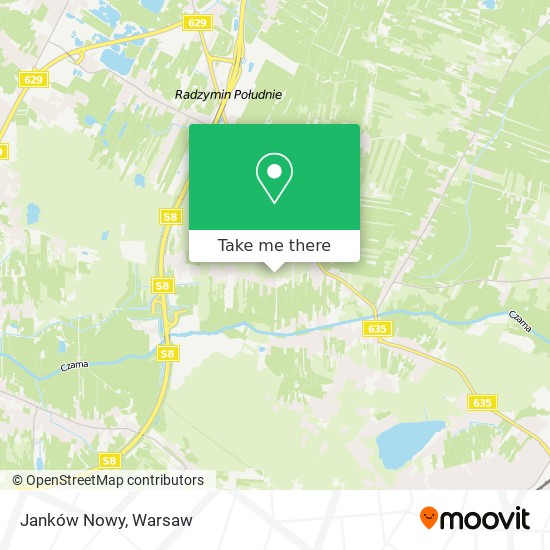 Janków Nowy map