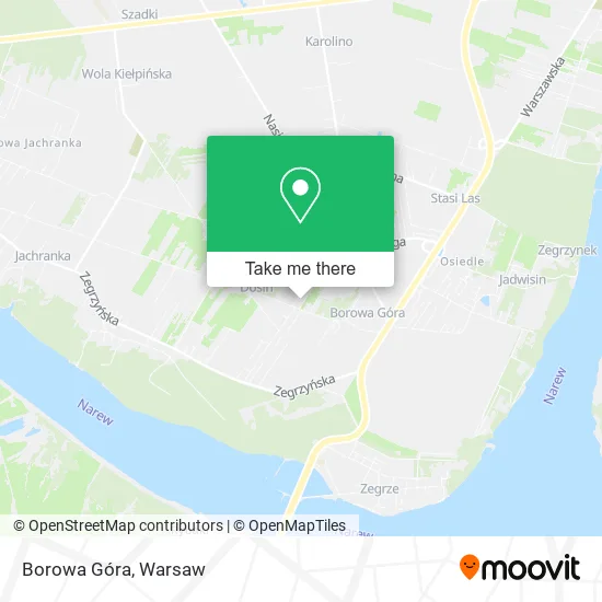Borowa Góra map