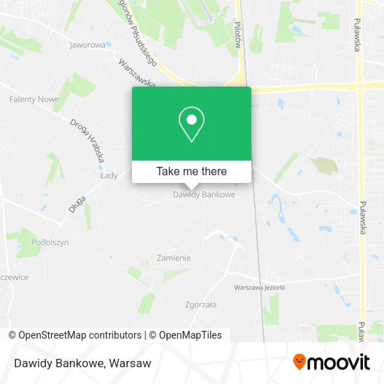 Dawidy Bankowe map