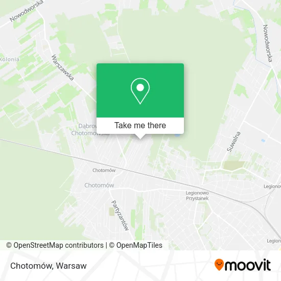 Карта Chotomów