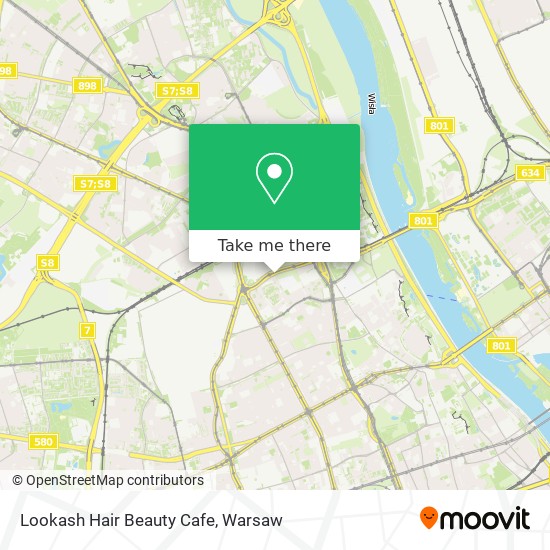 Lookash Hair Beauty Cafe map