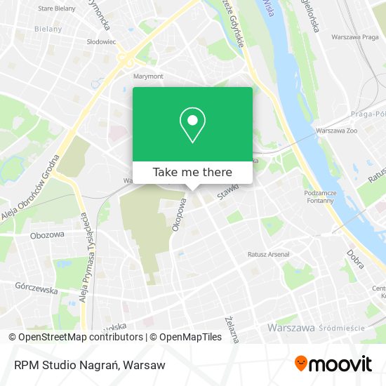 RPM Studio Nagrań map